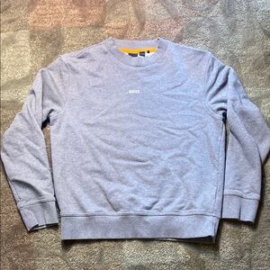 BOSS Men's Gray Sweater